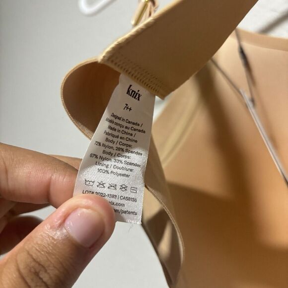 Brand New Knix Wing Woman Contour Bra - Beige Size 7++ - Picture 6 of 8